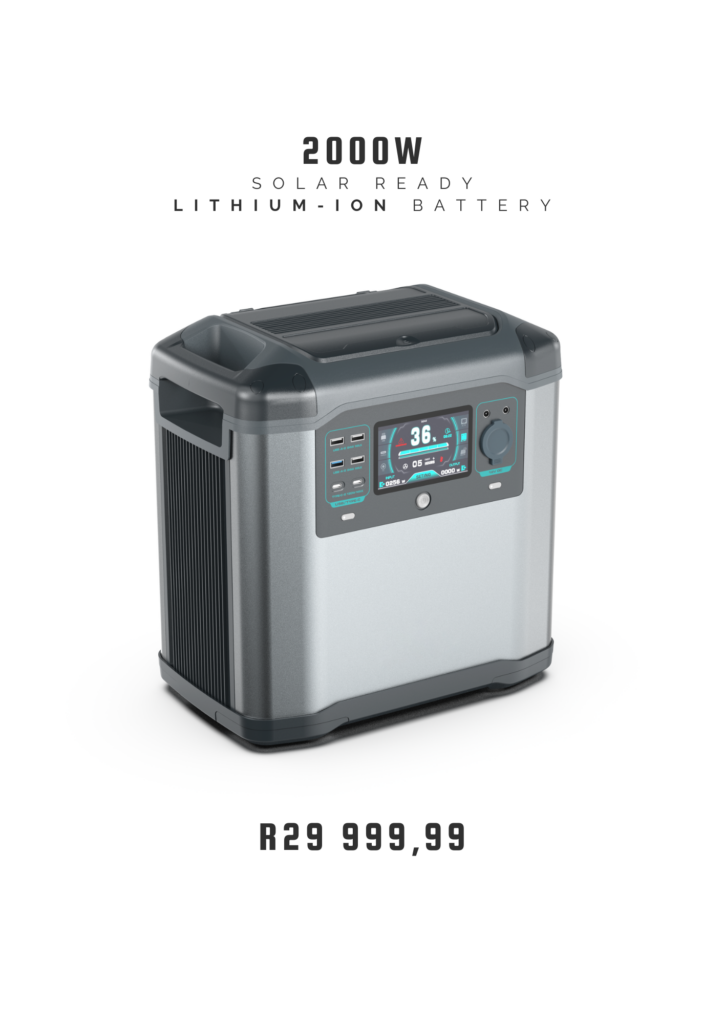 2000W portable power station